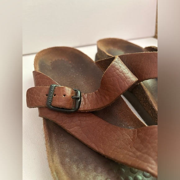 Women’s Brown Leather Mephisto Sandals Size 38 - Picture 4 of 12